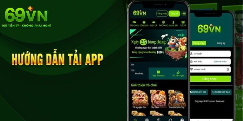 Hướng dẫn tải app 69VN chính xác nhất