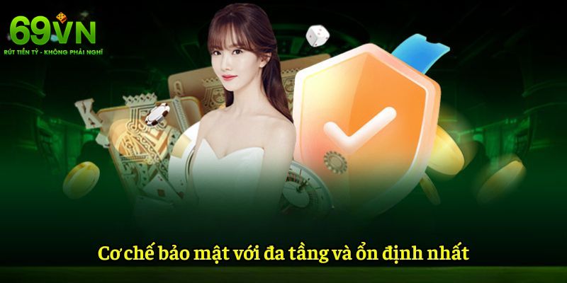 Nền tảng 69VN bảo mật chặt chẽ, cao cấp